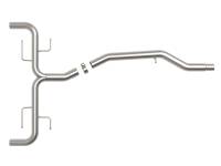 aFe - aFe 17-21 Alfa Romeo Giulia L4-2.0L (t) Mach Force-Xp 2in to 2-1/2in 304SS Axle-Back Exhaust - 49-36902 - Image 4