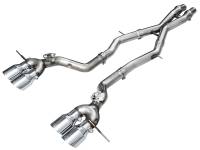 AWE Tuning 23-24 BMW G87 M2 Track Edition Exhaust - Chrome Silver Tips - 3020-42487