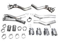 AWE Tuning - AWE Tuning 23-24 BMW G87 M2 Track Edition Exhaust - Chrome Silver Tips - 3020-42487 - Image 6