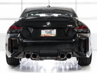 AWE Tuning - AWE Tuning 23-24 BMW G87 M2 Track Edition Exhaust - Chrome Silver Tips - 3020-42487 - Image 10