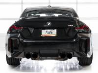 AWE Tuning - AWE Tuning 23-24 BMW G87 M2 Track Edition Exhaust - Diamond Black Tips - 3020-43487 - Image 10