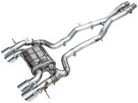 AWE Tuning 23-24 BMW G87 M2 SwitchPath Edition Exhaust - Chrome Silver Tips - 3025-42487