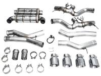 AWE Tuning - AWE Tuning 23-24 BMW G87 M2 SwitchPath Edition Exhaust - Chrome Silver Tips - 3025-42487 - Image 6