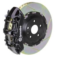 Brembo 09-13 X5M Front GT BBK 6 Piston Cast 405x34 2pc Rotor Slotted Type1 -Black - 1N2.9537A1